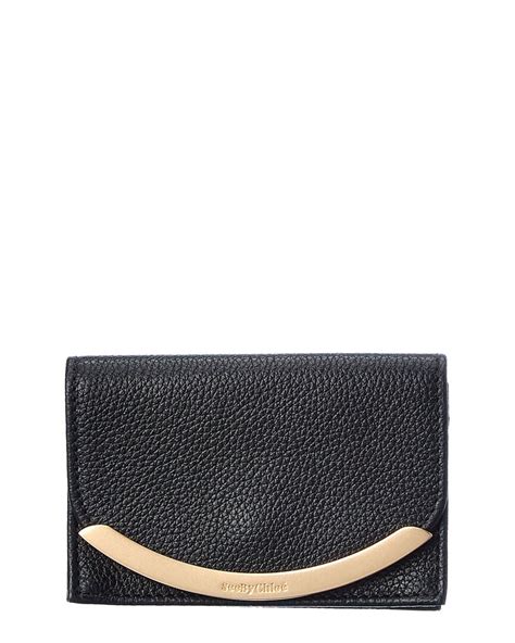 See By Chloé Mini Lizzie Trifold Wallet 